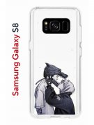 Чехол-накладка Samsung Galaxy S8 (583853) Kruche PRINT 2D