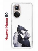 Чехол-накладка Huawei Honor 50 (610635) Kruche PRINT 2D