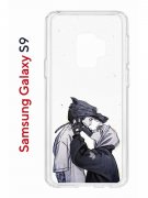 Чехол-накладка Samsung Galaxy S9  (580669) Kruche PRINT 2D