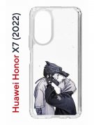 Чехол-накладка Huawei Honor X7  (638390) Kruche PRINT 2D