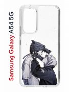 Чехол-накладка Samsung Galaxy A54 5G (638391) Kruche PRINT 2D