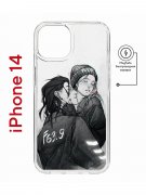 Чехол-накладка Apple iPhone 14  (625959) Kruche PRINT F63.9
