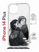 Чехол-накладка Apple iPhone 14 Plus (625962) Kruche PRINT F63.9