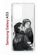 Чехол-накладка Samsung Galaxy A53 5G (630894) Kruche PRINT F63.9