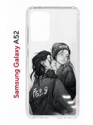 Чехол-накладка Samsung Galaxy A52 (598894) Kruche PRINT F63.9