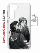 Чехол-накладка Samsung Galaxy S23 Plus (634254) Kruche PRINT F63.9