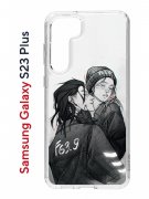 Чехол-накладка Samsung Galaxy S23 Plus (638514) Kruche PRINT F63.9