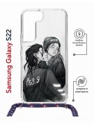 Чехол-накладка Samsung Galaxy S22 (638524) Kruche PRINT F63.9