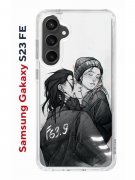 Чехол-накладка Samsung Galaxy S23 FE (646478) Kruche PRINT F63.9