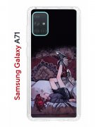 Чехол-накладка Samsung Galaxy A71 (582679) Kruche PRINT Ковер