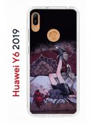 Чехол-накладка Huawei Y6 2019 (580675) Kruche PRINT Ковер