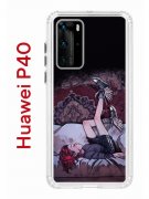 Чехол-накладка Huawei P40 (583862) Kruche PRINT Ковер