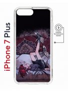 Чехол-накладка Apple iPhone 7 Plus (626141) Kruche PRINT Ковер