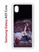 Чехол-накладка Samsung Galaxy A01 Core (593952) Kruche PRINT Ковер