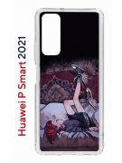 Чехол-накладка Huawei P Smart 2021 (594564) Kruche PRINT Ковер