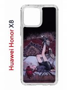 Чехол-накладка Huawei Honor X8 4G (638517) Kruche PRINT Ковер