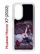 Чехол-накладка Huawei Honor X7  (638390) Kruche PRINT Ковер