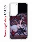 Чехол-накладка Samsung Galaxy A54 5G (638391) Kruche PRINT Ковер