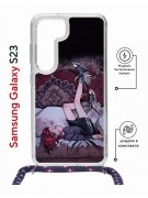 Чехол-накладка Samsung Galaxy S23 (638523) Kruche PRINT Ковер