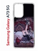 Чехол-накладка Samsung Galaxy A73 5G (638565) Kruche PRINT Ковер