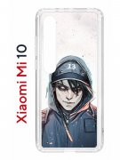 Чехол-накладка Xiaomi Mi 10 (593959) Kruche PRINT Курьер 13