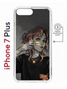 Чехол-накладка Apple iPhone 7 Plus (626141) Kruche PRINT Ржавчина