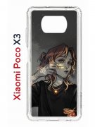 Чехол-накладка Xiaomi Poco X3 (593960) Kruche PRINT Ржавчина