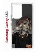 Чехол-накладка Samsung Galaxy A53 5G (630894) Kruche PRINT Ржавчина