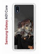 Чехол-накладка Samsung Galaxy A01 Core (593952) Kruche PRINT Ржавчина