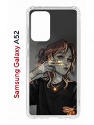 Чехол-накладка Samsung Galaxy A52 (598894) Kruche PRINT Ржавчина