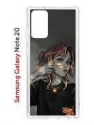 Чехол-накладка Samsung Galaxy Note 20 (588938) Kruche PRINT Ржавчина