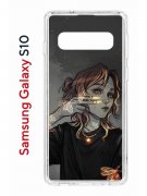 Чехол-накладка Samsung Galaxy S10 (580670) Kruche PRINT Ржавчина