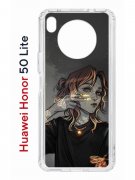 Чехол-накладка Huawei Honor 50 Lite (610636) Kruche PRINT Ржавчина