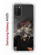 Чехол-накладка Samsung Galaxy A02s (594636) Kruche PRINT Ржавчина