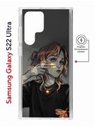 Чехол-накладка Samsung Galaxy S22 Ultra (634252) Kruche PRINT Ржавчина