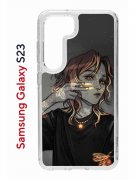 Чехол-накладка Samsung Galaxy S23 (638518) Kruche PRINT Ржавчина