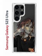Чехол-накладка Samsung Galaxy S23 Ultra (638515) Kruche PRINT Ржавчина