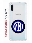Чехол-накладка Samsung Galaxy A70 2019 (580673) Kruche PRINT Интер - Classic