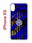 Чехол-накладка Apple iPhone X (580677) Kruche PRINT Интер - Fans