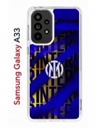 Чехол-накладка Samsung Galaxy A33 (630895) Kruche PRINT Интер - Fans