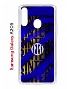 Чехол-накладка Samsung Galaxy A20S (588937) Kruche PRINT Интер - Fans