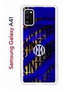 Чехол-накладка Samsung Galaxy A41 (587678) Kruche PRINT Интер - Fans