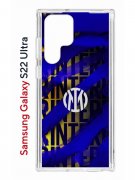 Чехол-накладка Samsung Galaxy S22 Ultra (610632) Kruche PRINT Интер - Fans