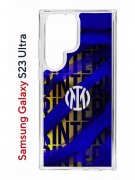 Чехол-накладка Samsung Galaxy S23 Ultra (638515) Kruche PRINT Интер - Fans