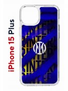Чехол-накладка Apple iPhone 15 Plus (641587) Kruche PRINT Интер - Fans