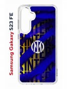 Чехол-накладка Samsung Galaxy S23 FE (646478) Kruche PRINT Интер - Fans