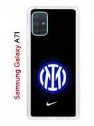 Чехол-накладка Samsung Galaxy A71 (582679) Kruche PRINT Интер - Nike