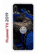 Чехол-накладка Huawei Y6 2019 (580675) Kruche PRINT Интер - Snake