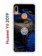 Чехол-накладка Huawei Y6 2019 (580675) Kruche PRINT Интер - Snake