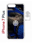 Чехол-накладка Apple iPhone 7 Plus (626141) Kruche PRINT Интер - Snake